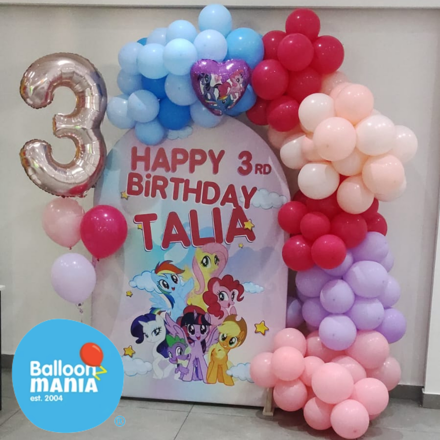 COLORFUL BIRTHDAY SETUP
