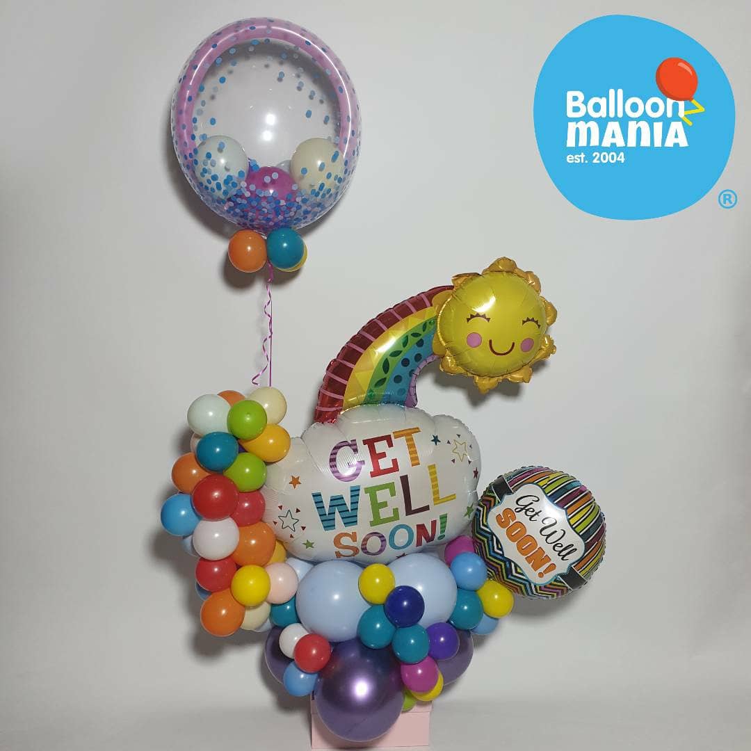 COLORFUL GET WELL SOON ARRANGEMENT