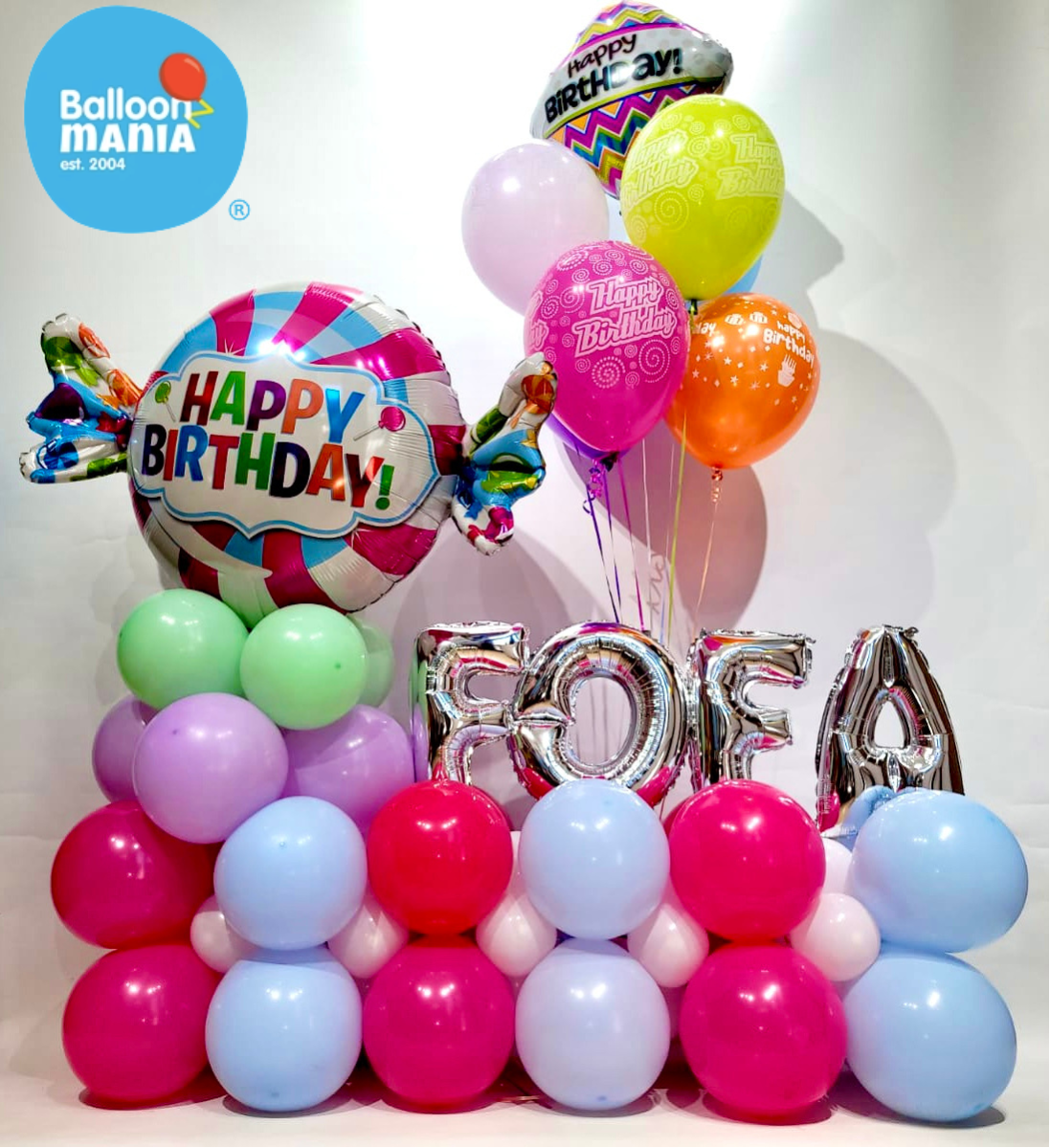 CANDY BIRTHDAY ARRANGEMENT