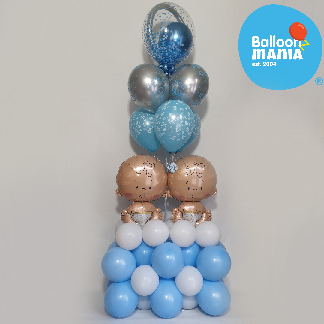SIMPLE NEWBORN TWINS ARRANGEMENT