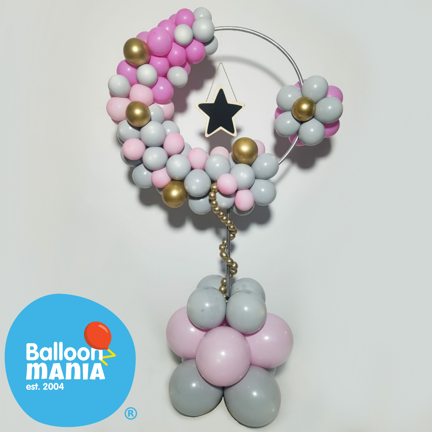 DECORATIVE NEWBORN BALLOON RING