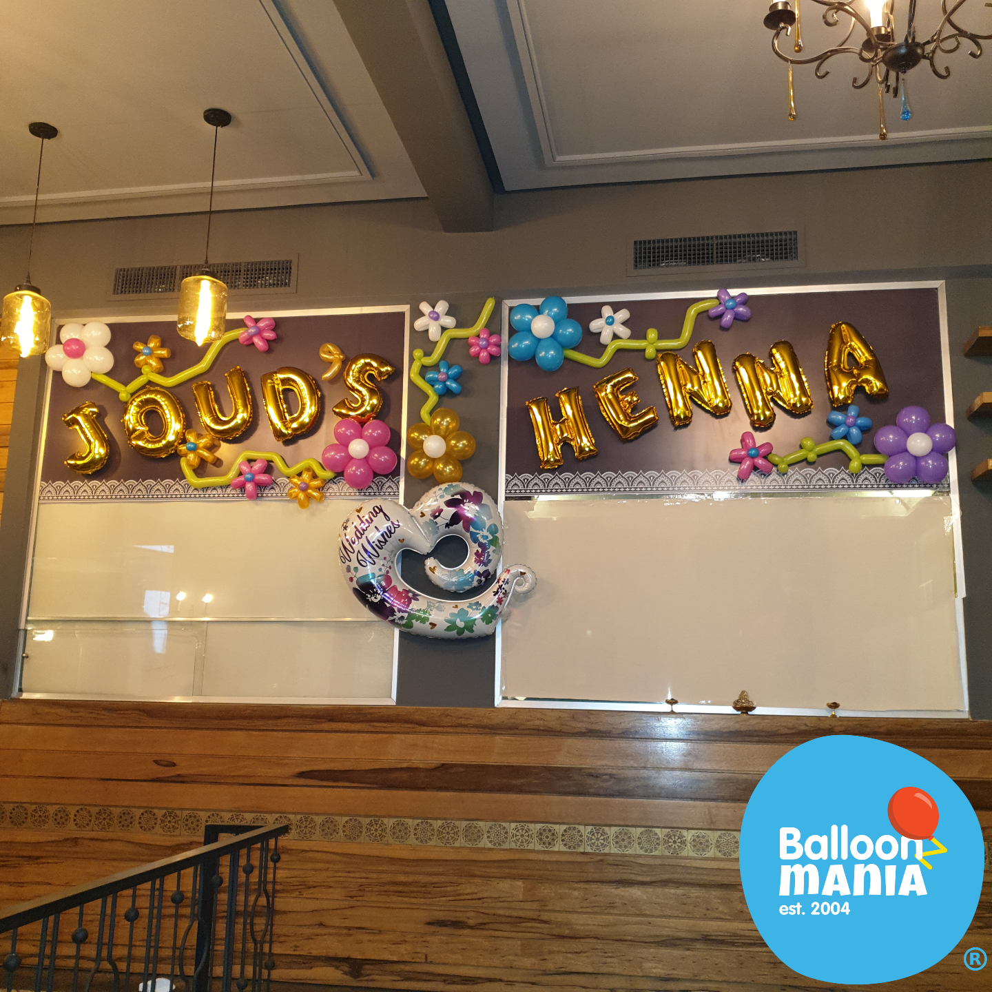 HENNA BALLOON SETUP
