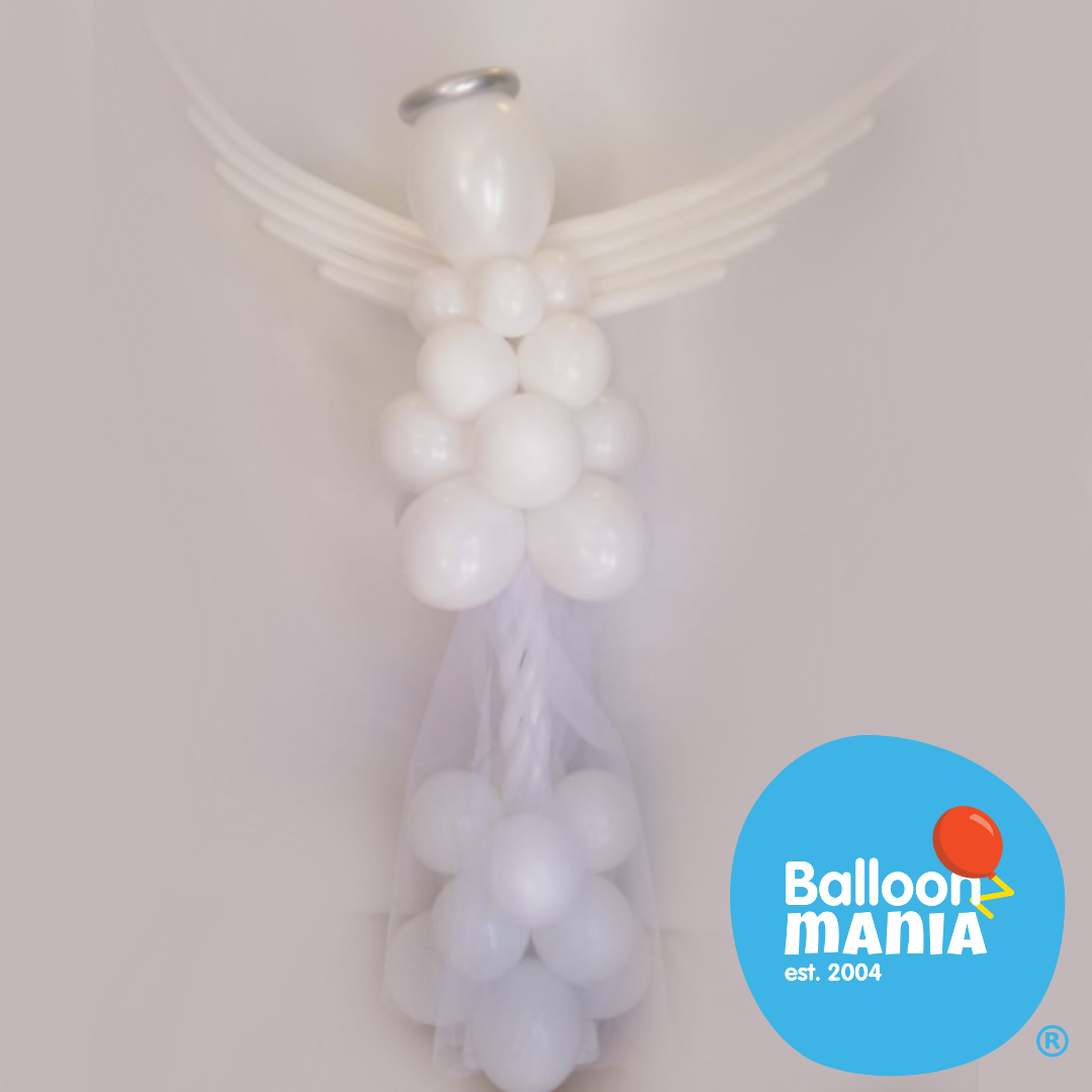 WHITE ANGEL BALLOON